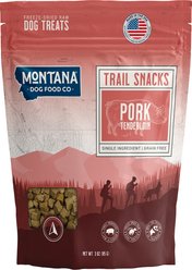 Montana Dog Food Co Grain-Free Pork Tenderloin Freeze-Dried Dog Treats, 3-oz bag