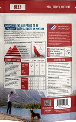 Montana Dog Food Co Beef Recipe Grain-Free Freeze-Dried Dog Food, 6.4-oz bag slide 2 of 2