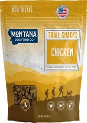 Montana Dog Food Co Grain-Free Chicken Breast Freeze-Dried Dog Treats, 3-oz bag