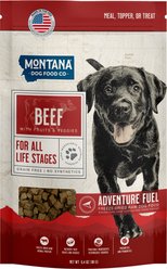 Montana Dog Food Co Beef Recipe Grain-Free Freeze-Dried Dog Food, 6.4-oz bag