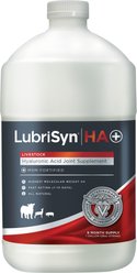 LubriSynHA Plus Hip & Joint Support Liquid Livestock Farm Animal Supplement, 128-fl oz bottle slide 1 of 2