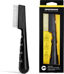 Tweezerman Precision Single Row Flea Comb for Dogs