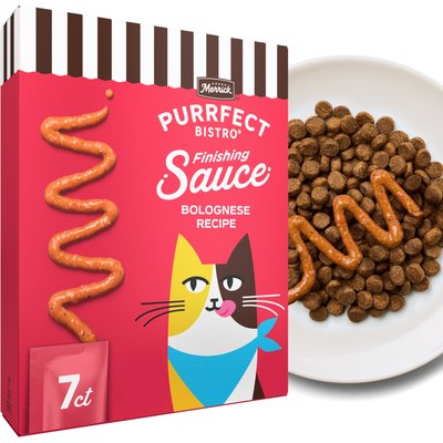 Merrick Merrick Purrfect Bistro Bolognese Recipe Finishing Sauce Lickable Cat Treats, 1.7-oz tube, 7 count