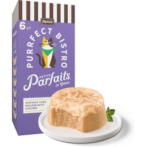 MERRICK Purrfect Bistro Petite Parfaits Skipjack Tuna Mousse with