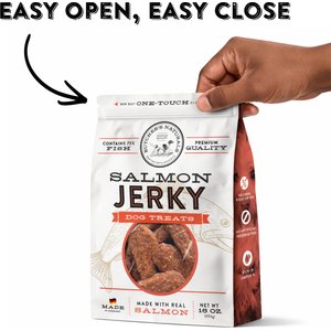Butcher's Naturals Slow Roasted Salmon Jerky Dog Treats, 16-oz bag