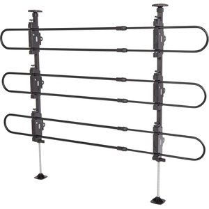 Frisco Adjustable Metal Dog Car & SUV Barrier, Black-Updated