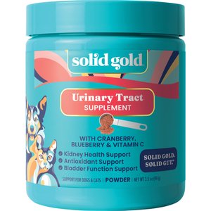 Solid Gold Berry Balance Cranberry Urinary Tract Health Powder Supplement for Dogs & Cats, 3.5-oz jar