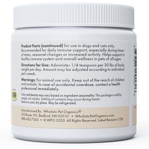 Wholistic Pet Organics Pure Estrer-C Immune Boost Dog & Cat, 4-oz jar