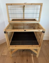 Zylina Raised Chick Brooder for 6 to 20 chicks, 32 x 32 x 32-in