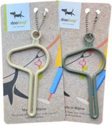 dooloop Trail Mix Duo Dog Waste Holder, Beige/Sage