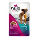 Nulo FreeStyle Beef, Beef Liver, & Kale in Broth Dog Food Topper, 2.8-oz, case of 24