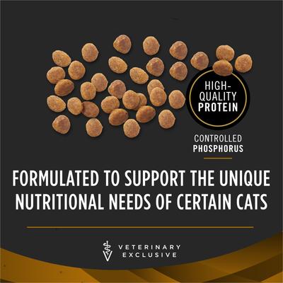 Show full view: Purina Pro Plan Veterinary Diets NF Kidney Function Early Care Dry Cat Food, 8-lb bag slide 5 of 10
