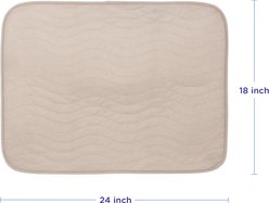 Ubbi Reusable Dog Pee Pad, 18 x 24-in, Taupe slide 2 of 7