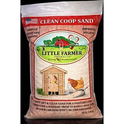 Little Farmer Products Little Farmer Products Clean Chicken Coop Sand Bedding Litter, 35-lb