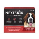NextStar Flea & Tick Spot Treatment for X-Large Dogs, 89-132 lbs, 3 Doses (3-mos. supply)
