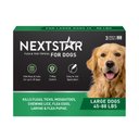 NextStar Flea & Tick Topical Treatment for Large Dogs, 45-88 lbs, 3 Doses (3-mos. supply)
