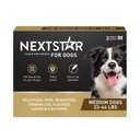 NextStar Flea & Tick Spot Treatment for Medium Dogs, 23-44 lbs, 3 Doses (3-mos. supply)