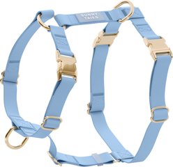 Sunny Tails Cloud Lite Waterproof Metal No-Pull Dog Harness, Malibu Blue, Small: 15 to 21-in chest