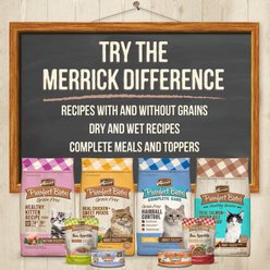 Merrick Purrfect Bistro Grain-Free Real Chicken + Sweet Potato Recipe Adult Dry Cat Food, 12-lb bag slide 2 of 8