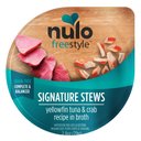 Nulo FreeStyle YellowfinTuna & Crab Stew Wet Cat Food, 2.8-oz tray, case of 24