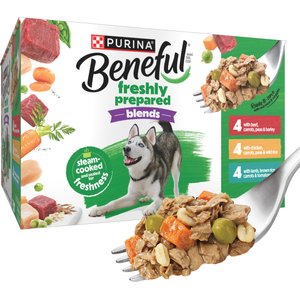 Purina Beneful Freshly Prepared Blends Variety Pack Wet Dog Food, 10-oz, case of 12
