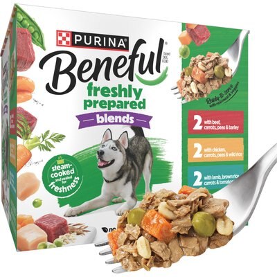 Purina Beneful Purina Beneful Freshly Prepared Blends Variety Pack Wet Dog Food, 10-oz, case of 6