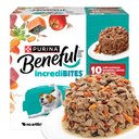 Purina Beneful IncrediBites Adult Variety Pack Chicken Beef & Salmon Small Breed Wet Dog Food, 3-oz can, case of 30