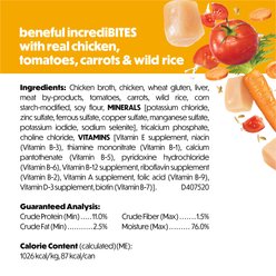 Purina Beneful IncrediBites with Real Chicken & Gravy Small Breed Wet Dog Food, 3-oz, case of 24 slide 2 of 8