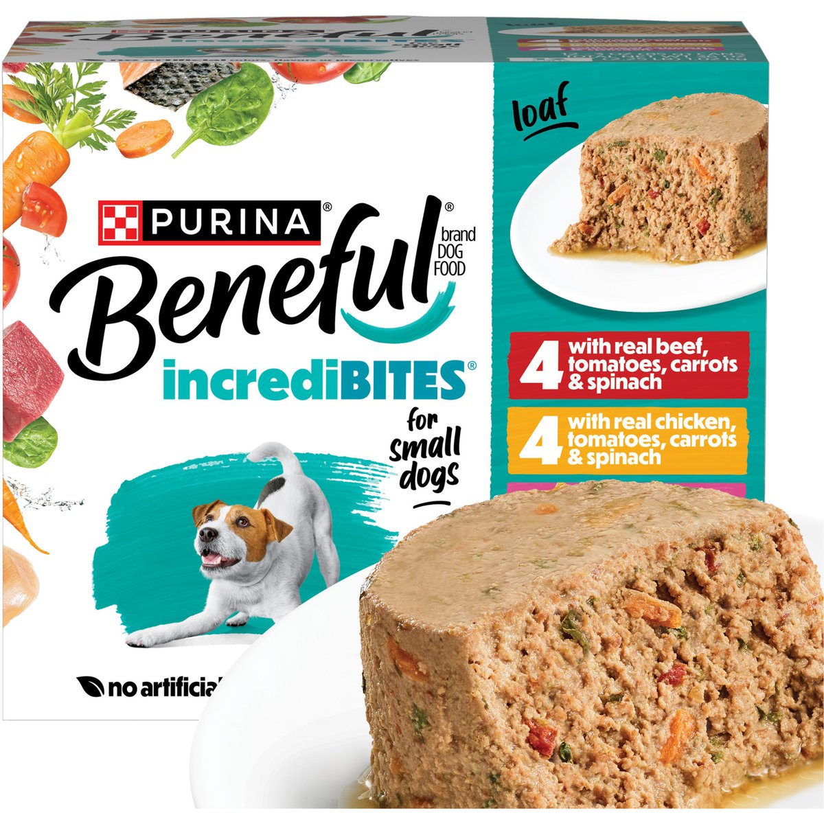 Purina Beneful IncrediBites Loaf Variety Pack Wet Dog Food, 3-oz can, case of 24