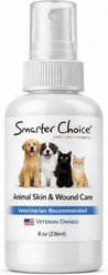 Smarter Choice Solutions Animal Wound & Skin Care Spray for Dogs, 8-fl oz bottle