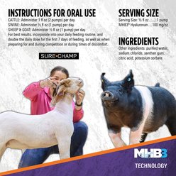 Sure Champ Joint Juice Farm Animal Supplement, 64-fl oz bottle slide 2 of 5