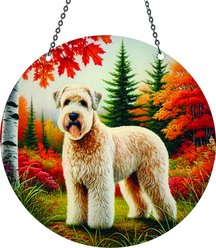 d'ears Soft Coated Wheaten Terrier Suncatcher