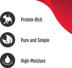 Nulo FreeStyle Chunky Duck & Chicken Broth Wet Cat Food Topper, 2.8-oz pouch, case of 24 slide 2 of 6