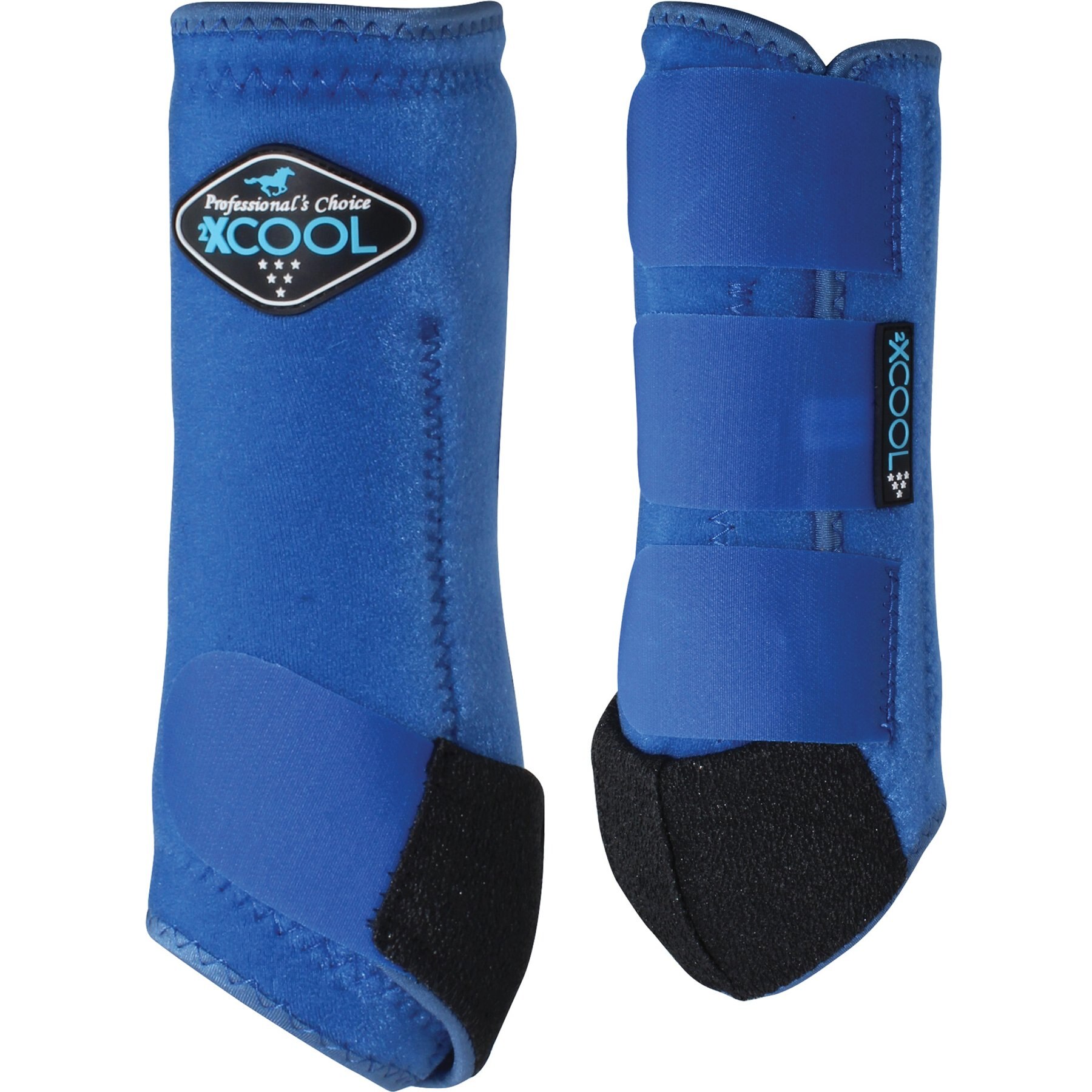 Professional's Choice 2XCool Sports Medicine Horse Boot, Fronts, Royal, Small, 2 count