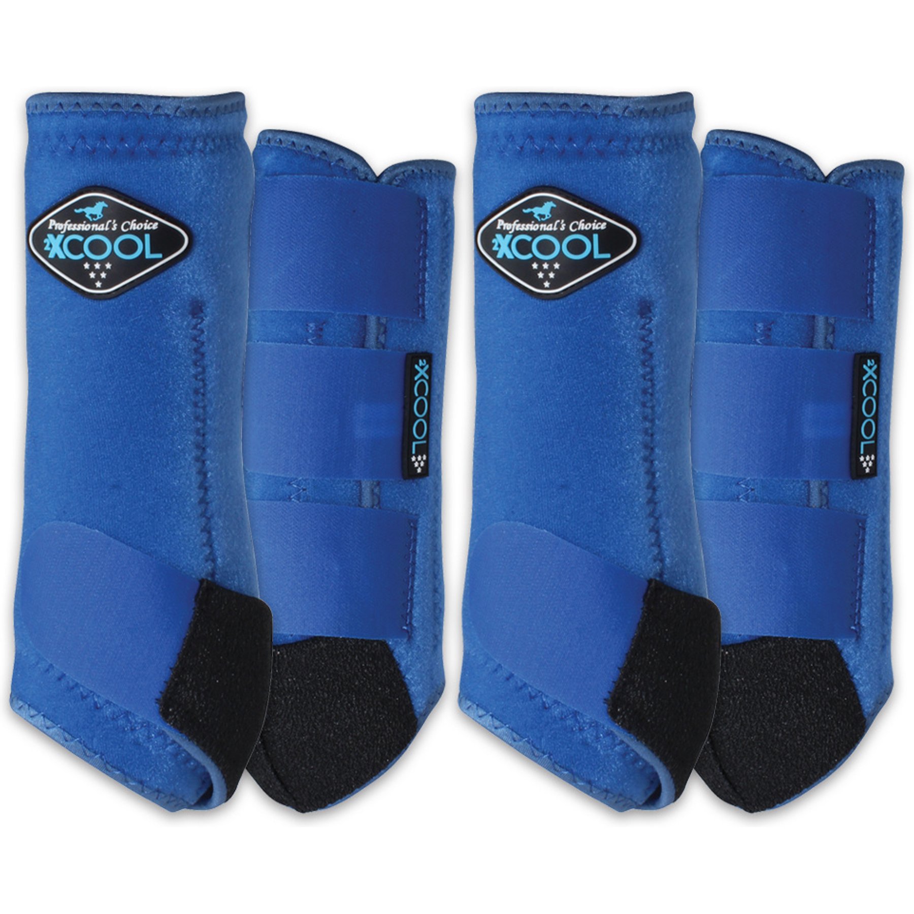 Professional's Choice 2XCool Sports Medicine Horse Boot, Royal, Small, 4 count