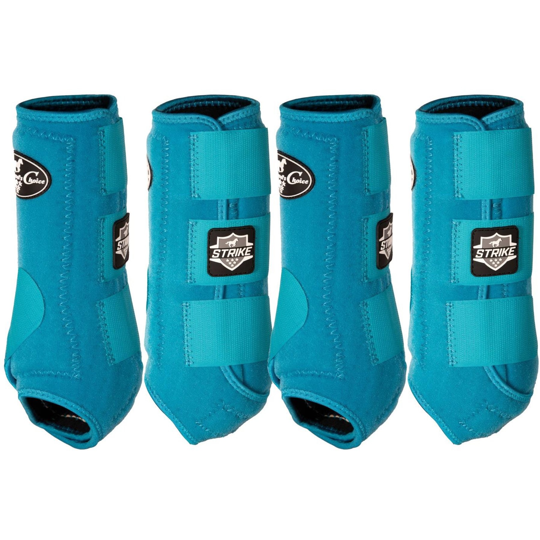 Professional's Choice Strike Sports Medicine Horse Boot, Pacific, Medium, 4 count