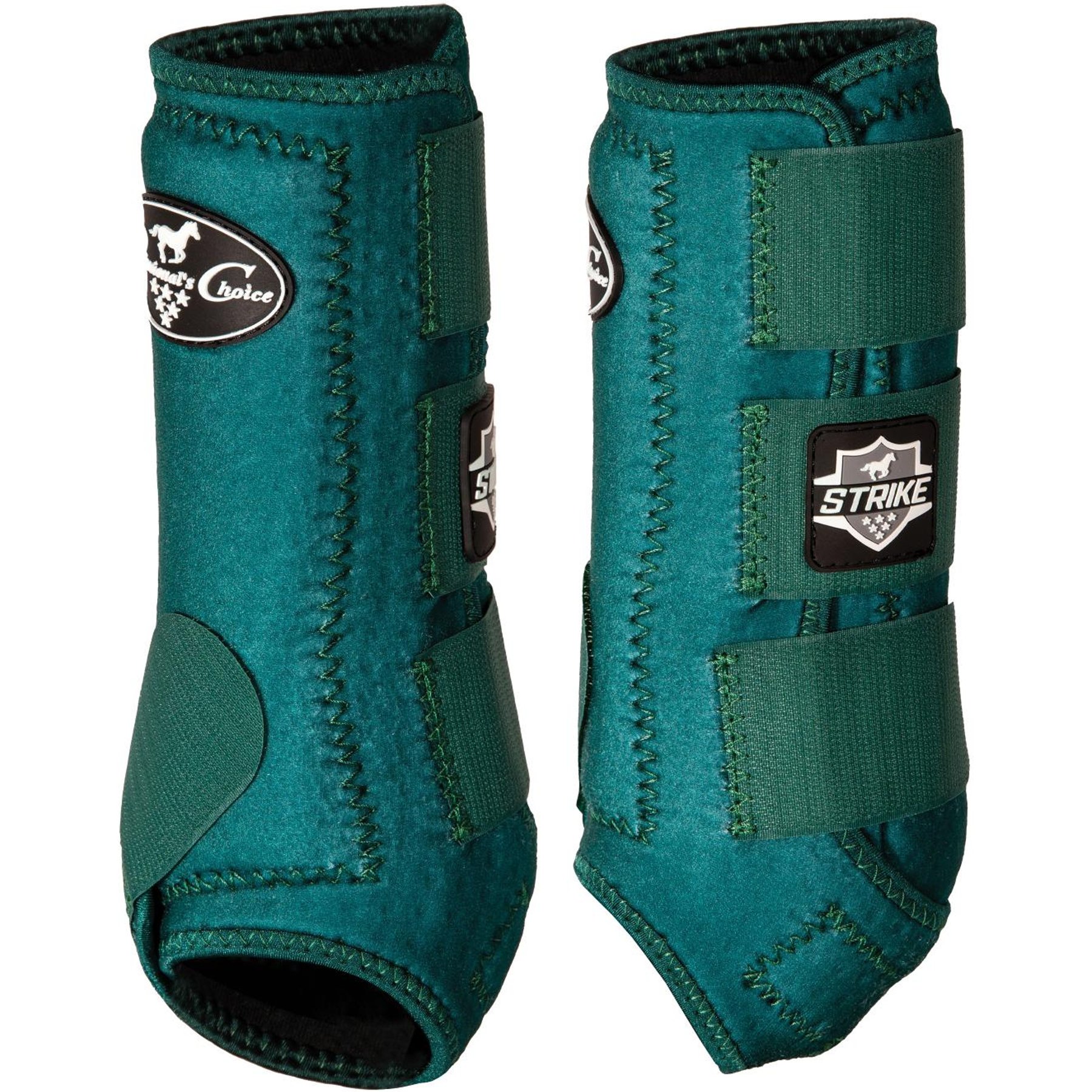 Professional's Choice Strike Sports Medicine Horse Boot, Fronts, Emerald, Medium, 2 count
