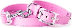 myfamily Hermitage Leather Dog Leash, Pink, 4-ft long, 0.6-in wide slide 2 of 4