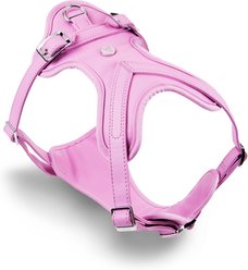 myfamily Hermitage Leather Dog Harness, Pink, Small: 17 to 23-in chest