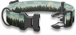 Wingo Outdoors Coosa Polyester Dog Collar, Dark Timber, Medium: 14 to 22-in neck, 1-in wide