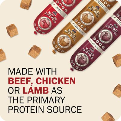 Show full view: Redbarn Naturals Beef Recipe Dog Food Roll, 64-oz roll slide 5 of 11