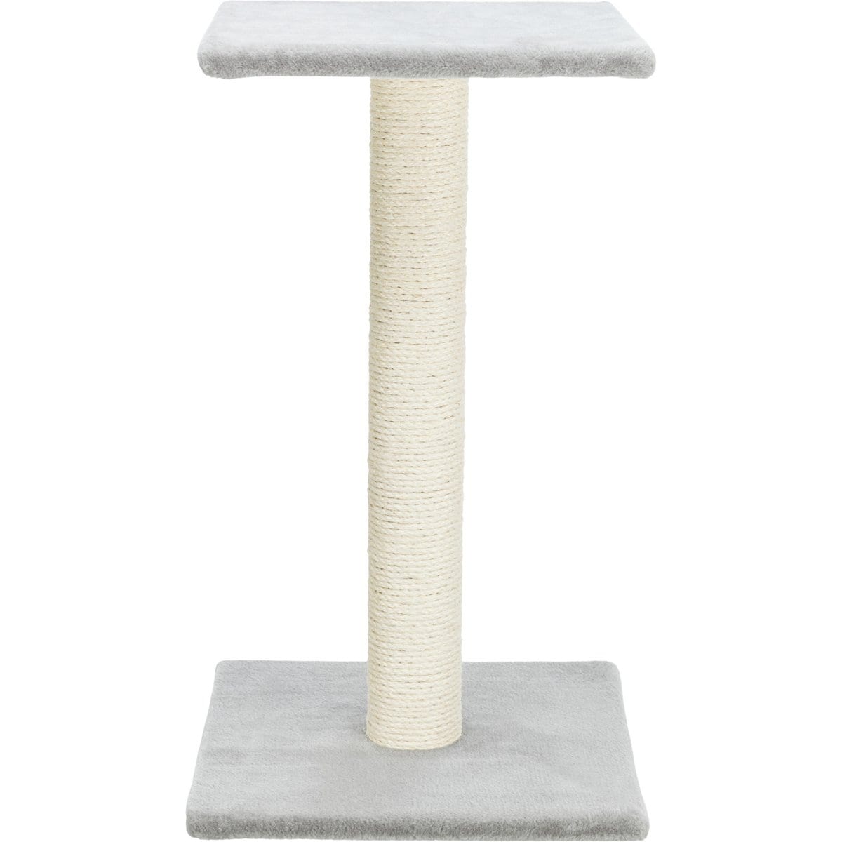 TRIXIE Espejo 27.2-in Fleece Cat Scratching Post, Platinum Gray