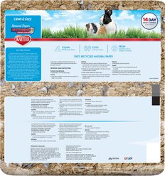 Kaytee Clean & Cozy Natural Paper with Extreme Odor Control Small Pet Bedding, Brown, 70-L slide 2 of 8