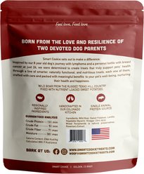 Smart Cookie Barkery Wild Boar & Sweet Potato Grain-Free Dog Treats, 5-oz bag slide 2 of 2