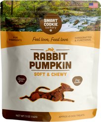 Smart Cookie Barkery Rabbit & Pumpkin Grain-Free Dog Treats, 5-oz bag