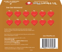 Tri-Heart Plus Chewable Tablet for Dogs, 51-100 lbs, (Brown Box), 6 Chewable Tablets (6-mos. supply) slide 2 of 9