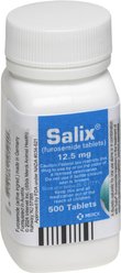 Salix (Furosemide) Tablets for Dogs & Cats, 12.5-mg, 120 tablets