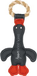 Pavilion Duck, Duck, Woof Canvas Dog Toy