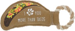 Pavilion Taco Canvas Dog Toy