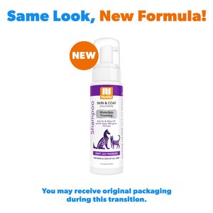 Nootie Soft Lilly Passion Waterless Foaming Formula Dog Shampoo, 7-fl oz bottle